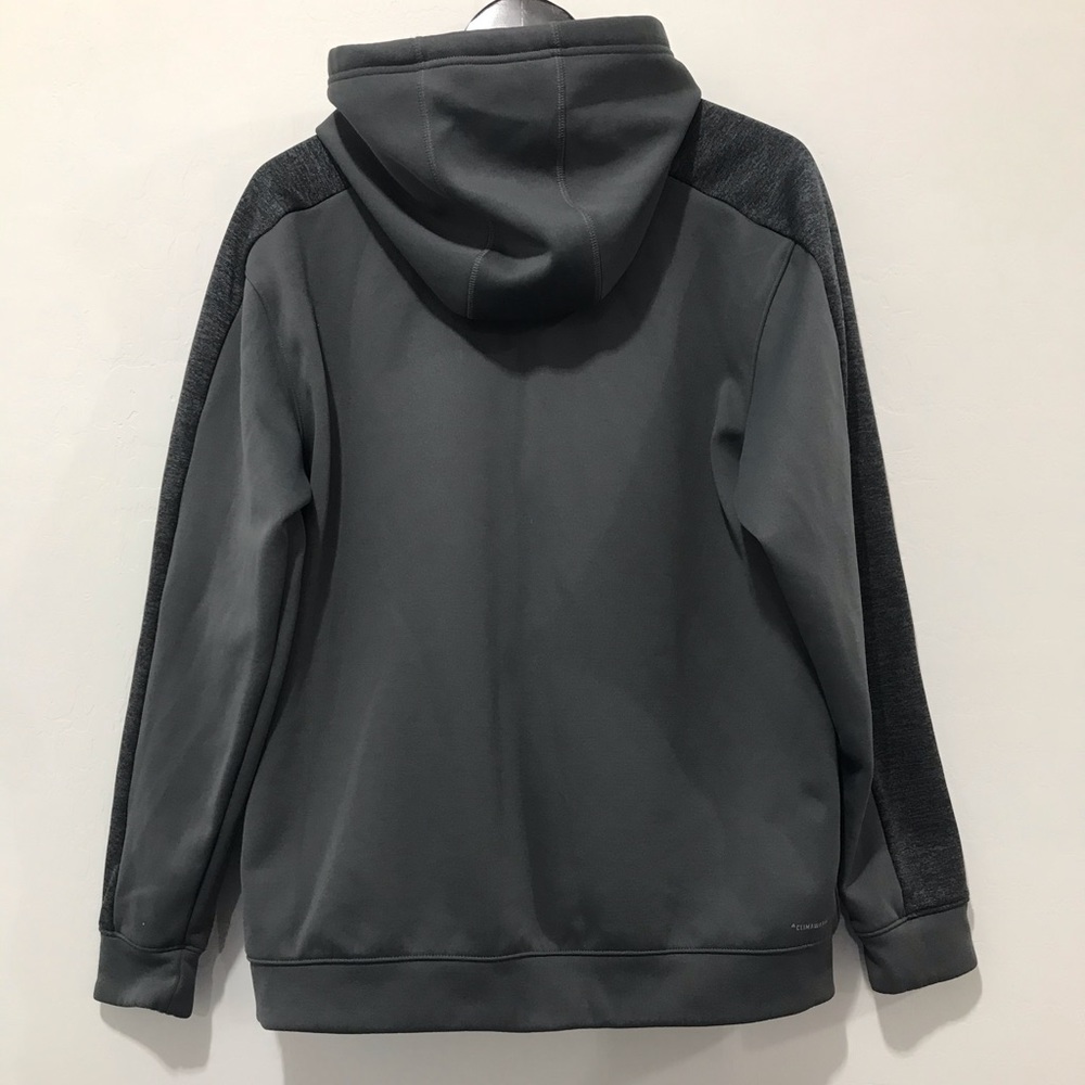 Men’s Adidas Climawarm Grey Hoodie - Picture 2 of 6